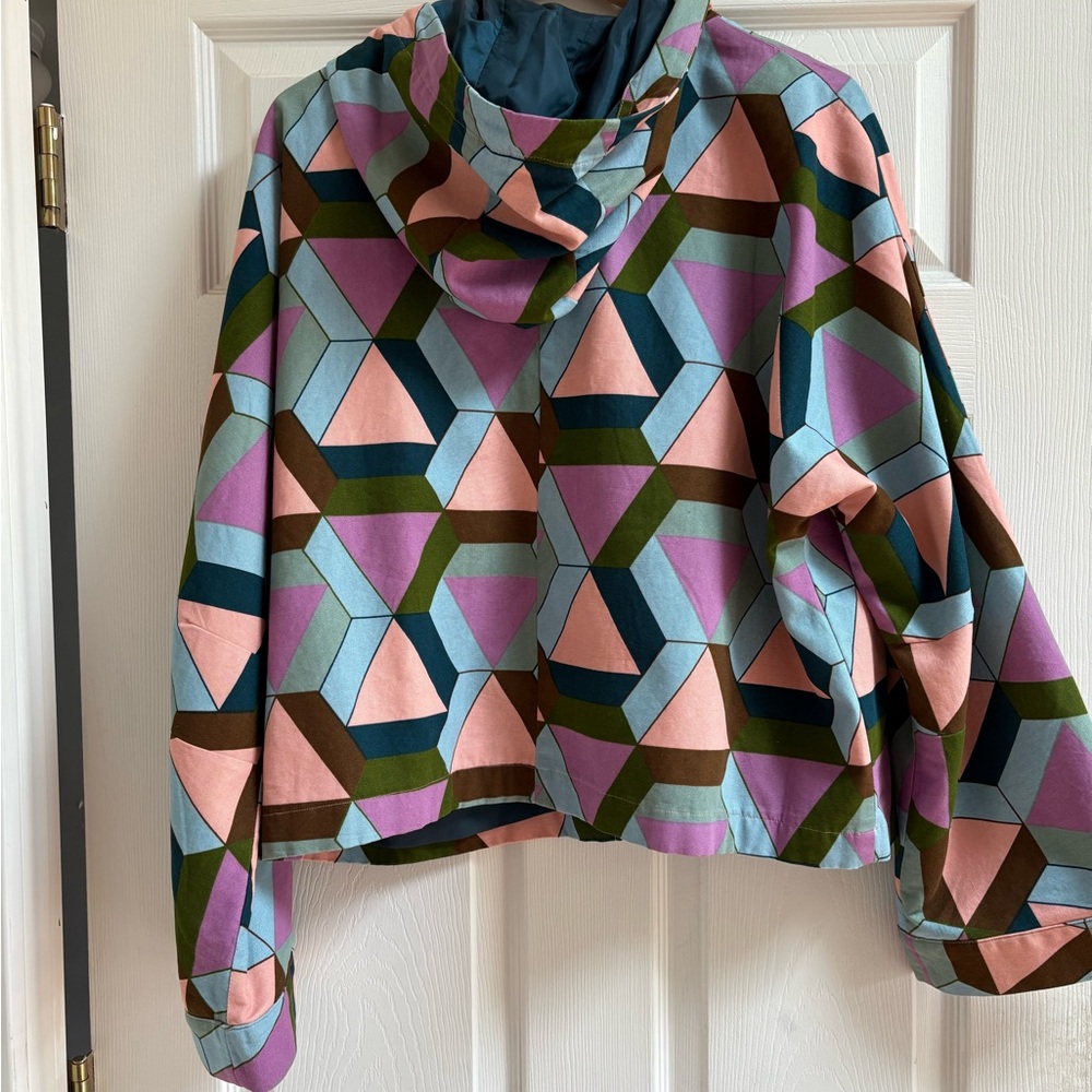 Lucy & Yak Multicolor Geometric Jacket - Picture 4 of 6